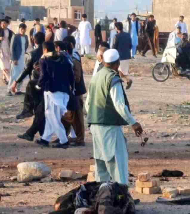 A bomb blast at a playground in Afghanistan has killed several children