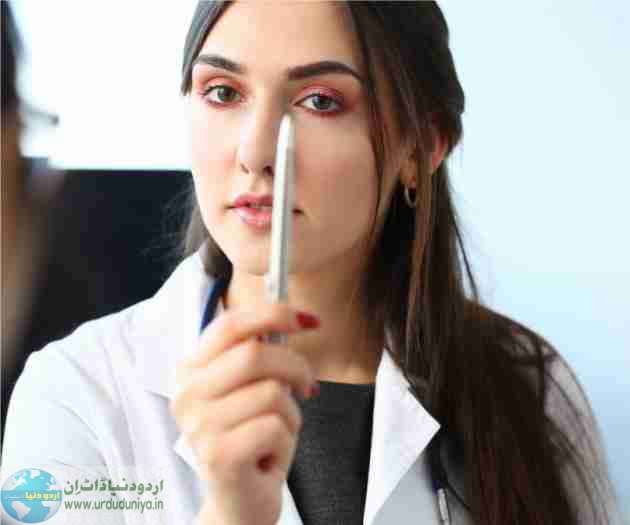 exercise with a pen to improve vision