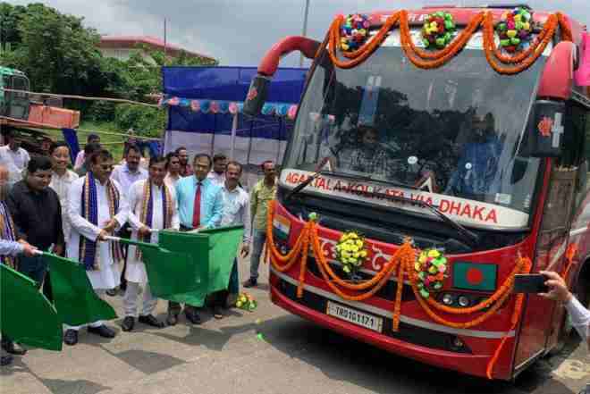 kolkata dhaka agartala bus