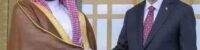 saudi crown prince mohammed bin salman and turkey president recep tayyip erdogan