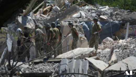 at least 21 people have been killed in russian missile strikes