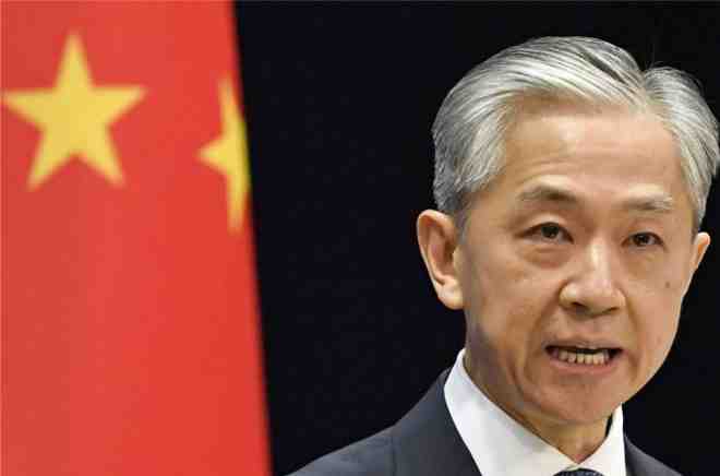 foreign ministry spokesman wang wenbin