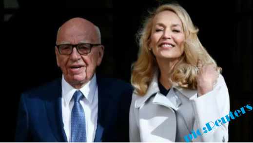 rupert murdoch and jerry hall
