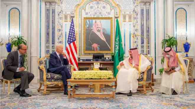 united states and saudi arabia signed 18 agreements biden visit saudia