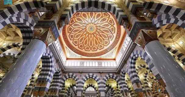dynamic domes of masjid nabawi
