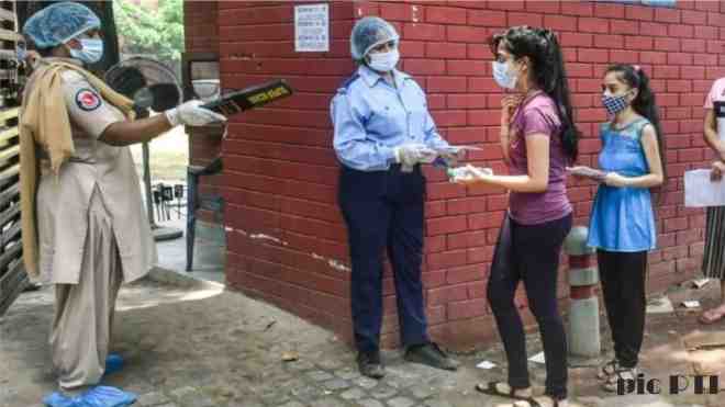 neet 2022 exam s girl students forced remove inner wear