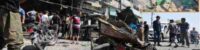 19 civilians killed many injured in an attack on a crowded market in al bab in syria