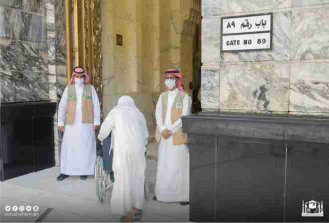 600 personnel are on security duty at 210 gates of masjid al haram