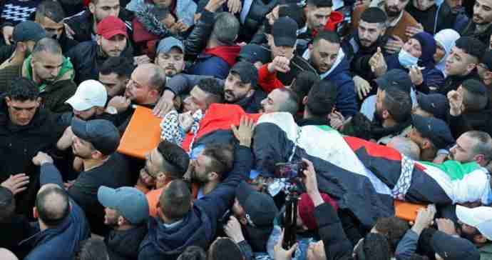 a sudden attack by the israeli army in the west bank, three palestinians were killed and dozens injured