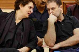 congress protest against inflation, rahul priyanka brother and sister in custody