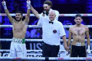 saudi boxer ziad al mayouf has made history made history the first saudi boxer to win a professional match
