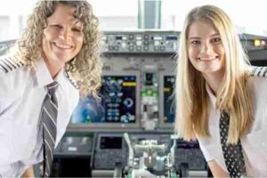 mother daughter pilot team mother daughter duo to fly a plane together