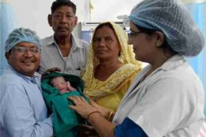 rajastan couple gave birth to child after 54 years