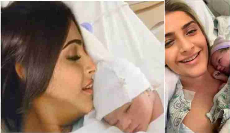 sonam kapoor became a mother