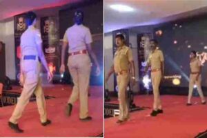 tamil nadu police walked the ramp in a beauty pageant