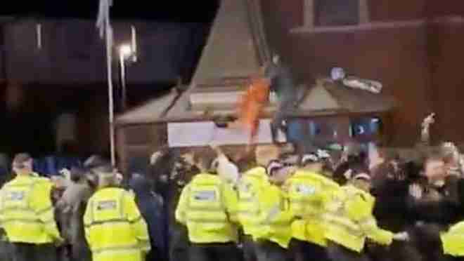 hindu muslim riots in leicester uk