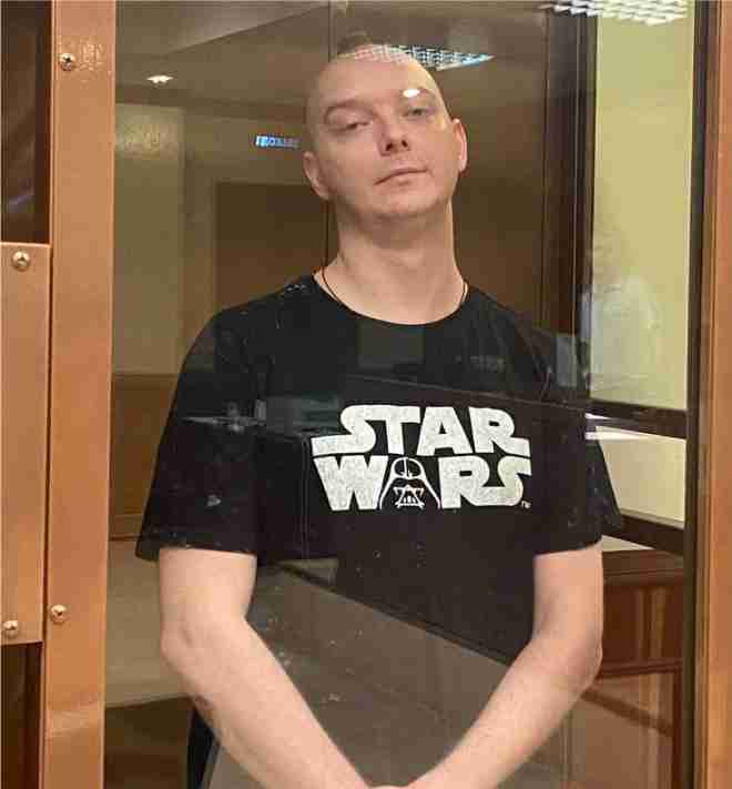 a former russian journalist ivan safronov was sentenced to 22 years in prison