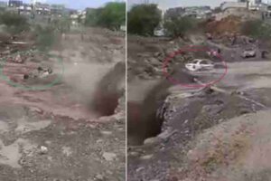 a yemeni drivers adventure in a fast river a woman and 3 children died