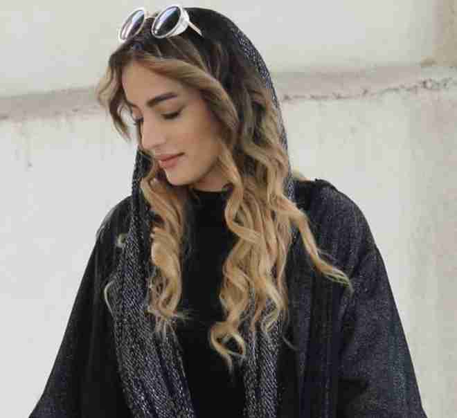 iran the young woman hadis najafi who appeared in the viral video of the protest was shot dead