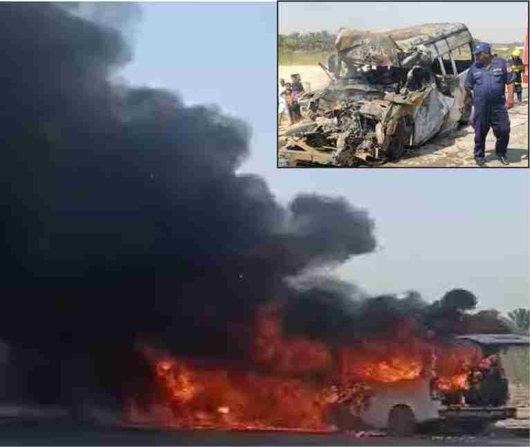 iraq babil eleven iranian pilgrims including the driver were killed in a road accident