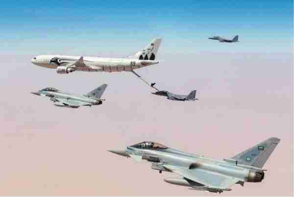 saudi arabia provided security for the us air force b 52 strategic bomber aircraft to pass through the kingdom airspace