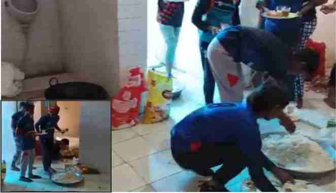 shameful incident in up saharanpur sportsmen were given food kept in toilets sports officer suspended