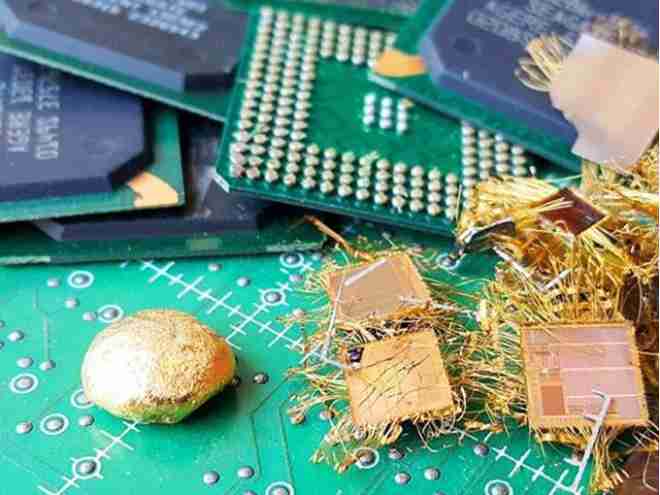 with the help of graphene it is possible to extract gold from e waste