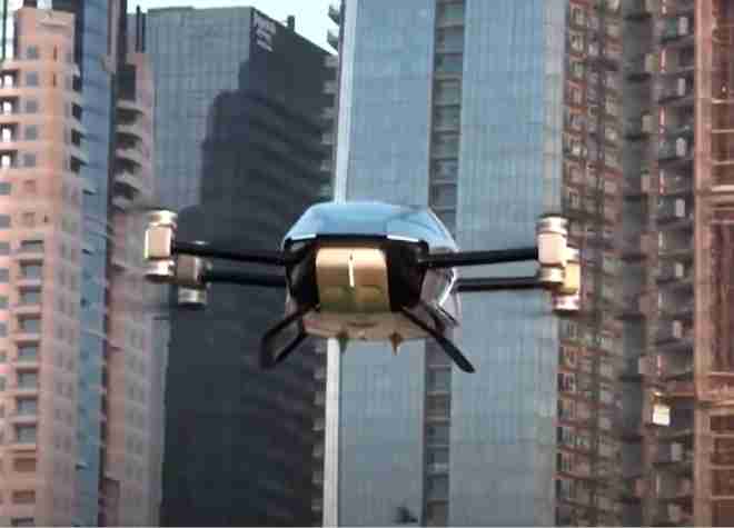 flying car dubai