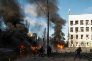 russian missile attacks on the ukrainian capital kyiv
