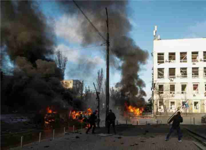 russian missile attacks on the ukrainian capital kyiv