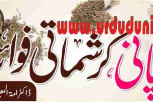 cumin water benefits