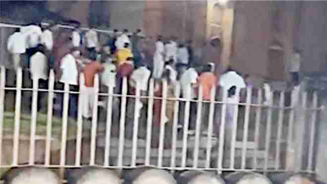 dussehra worship was done by breaking into bidar madrasa case registered