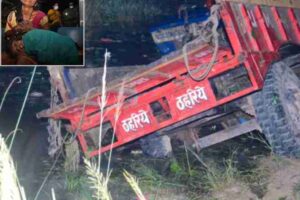 kanpur tractor trolley accident