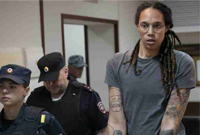 the russian court upheld the 9 year prison sentence of the american basketball star brittney griner