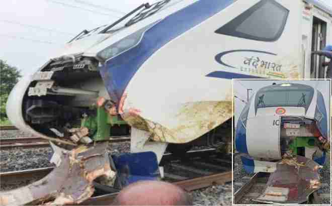 vande bharat express accident