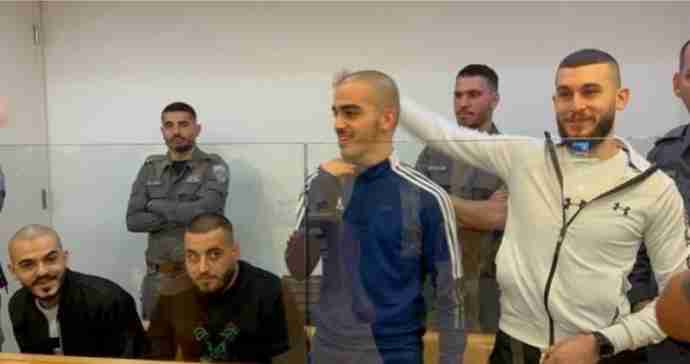 4 palestinians sentenced to prison for participating in the hibbat al karama movement