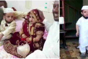ڈھائی فٹ عظیم منصوری کی شادی کی خواہش بالآخر پوری ہوگئی