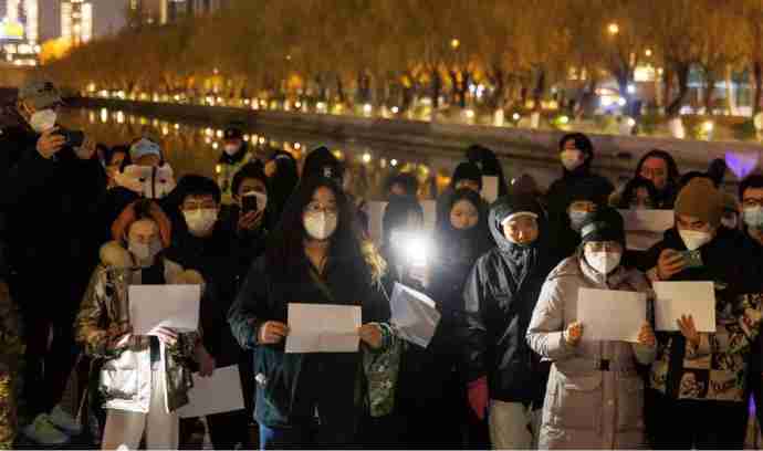 china covid protests