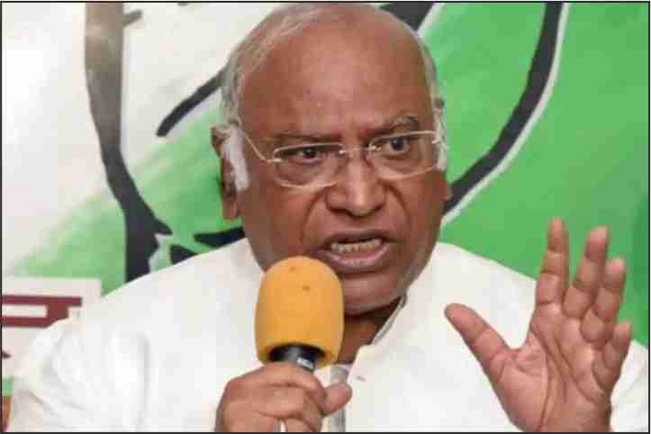 Congress president Mallikarjun Kharge