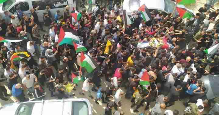 the martyrdom of 3 palestinians in 24 hours, there was a complete strike in nablus