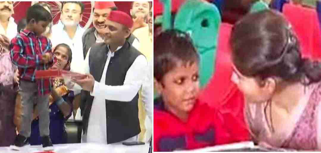 akhilesh yadav admitted in school khazanchi nath who was born in a queue during demonetisation