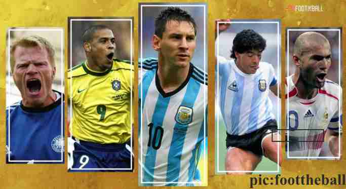 fifa world cup list of golden ball winners