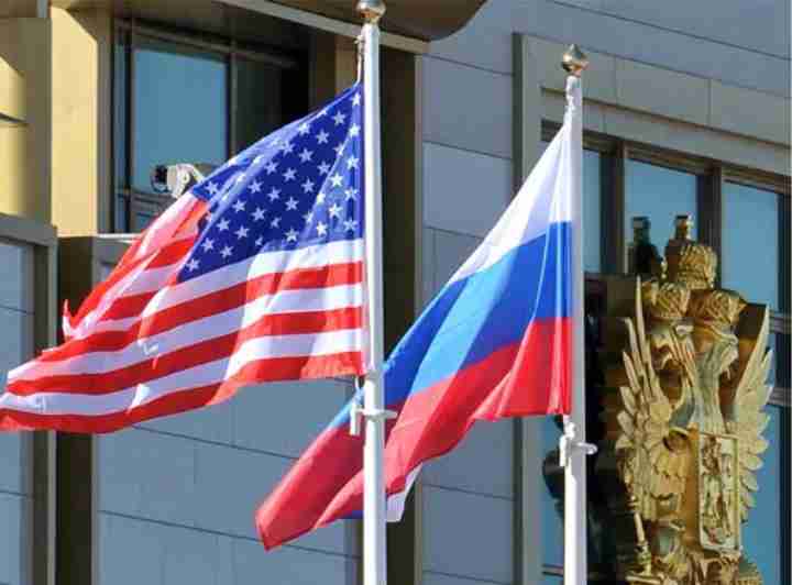 russia usa flag