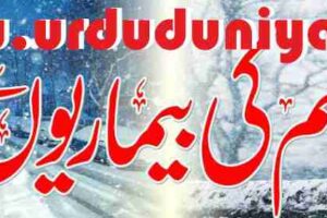 prevention of cold weather diseases
