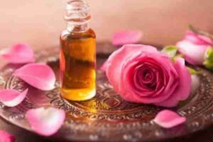 rose bath oil