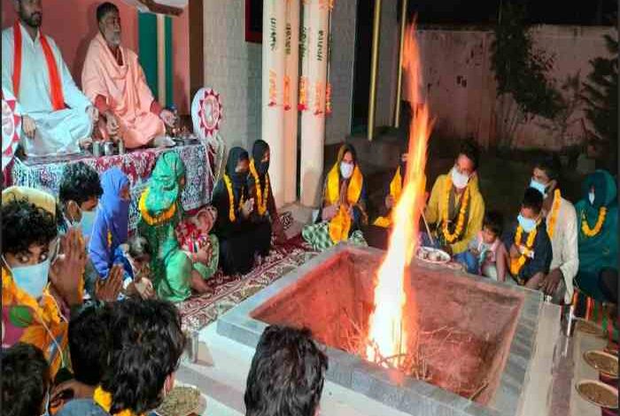80 people who converted to islam become hindu again