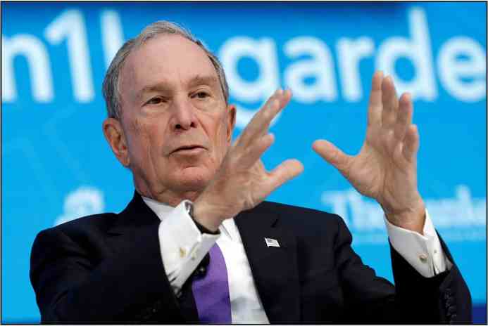 bloomberg preferred attempt to buy the washington post dow jones