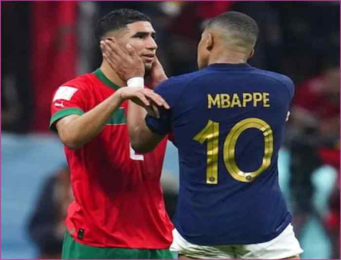 fifa world cup 2022 french superstar footballer kylian mbappe won hearts with the match