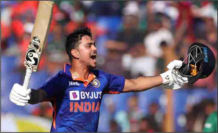 ishan kishan double century record