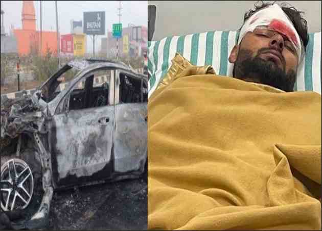 rishabh pant accident